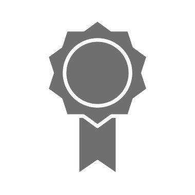 Rosette kalitesinde ödül silueti biçimi simgesi