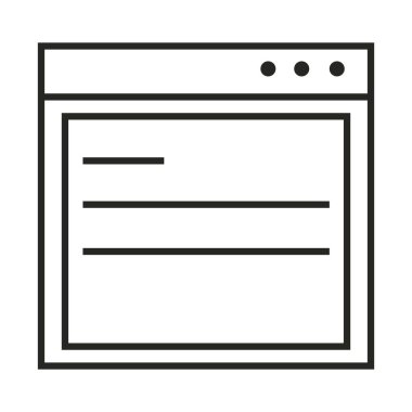 dijital pazarlama web sitesi tanıtım satırı simgesi