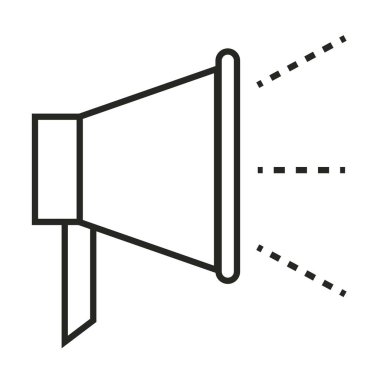 dijital pazarlama reklam içeriği tanıtım hattı simgesi