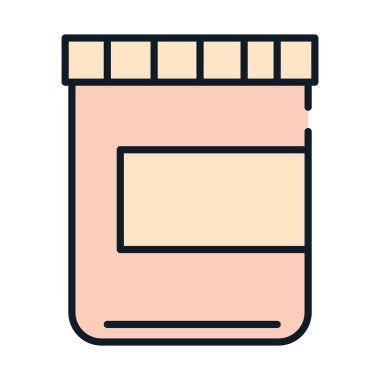 Sağlık ilacı şişesi reçetesi ve doldur