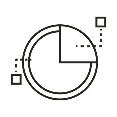 dijital pazarlama stratejisi başarılı sonuç ve kar çizgisi simgesi