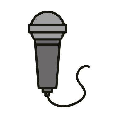 mikrofon müzik ses kutlama partisi, satır ve dolum tarzı