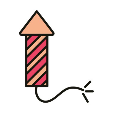 Roket havai fişekleri kutlama partisi, sıra ve dolum stili