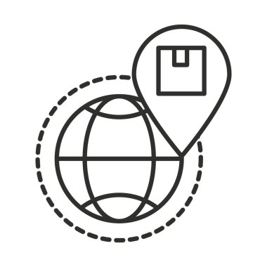 dağıtım dünyası imleci kutusu tarzı tasarımı