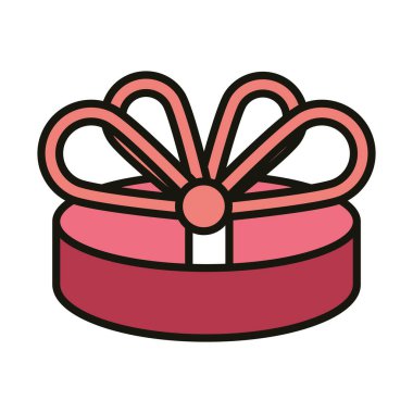 Mutlu yıllar hediye paketi sürpriz parti, sıra ve dolma tarzı