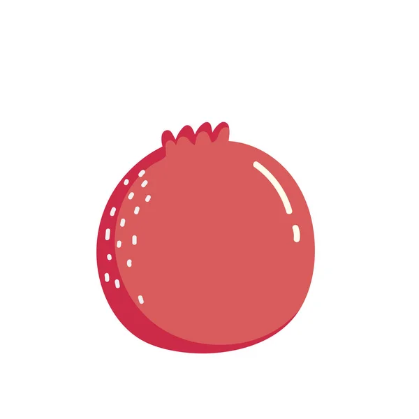 Fruit fresh harvest nature food icon design — Stock Vector