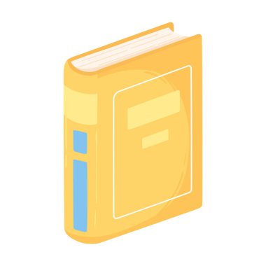 Kitap standı kapak sayfaları ansiklopedi simgesi beyaz arkaplan