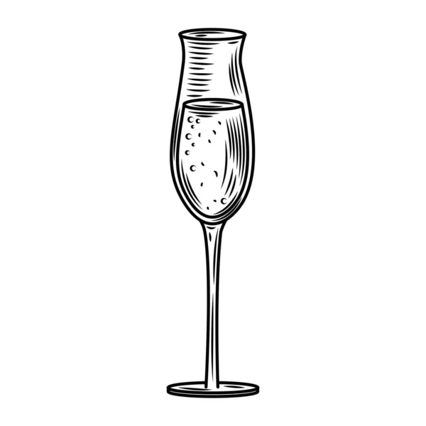 Vinný den, vinný pohár akce oslava ručně kreslený design — Stockový vektor