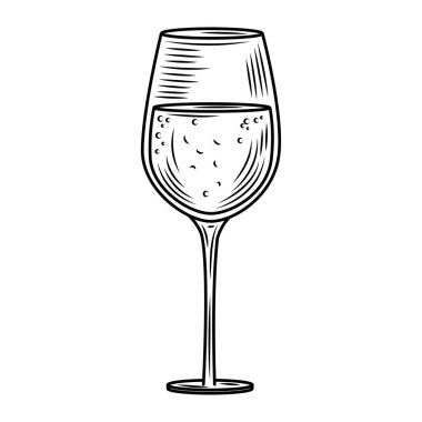 Şarap günü, şarap kadehi parti kutlaması el yapımı tasarım