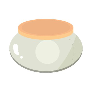 Kavanoz cam süsleme ve karikatür tarzı