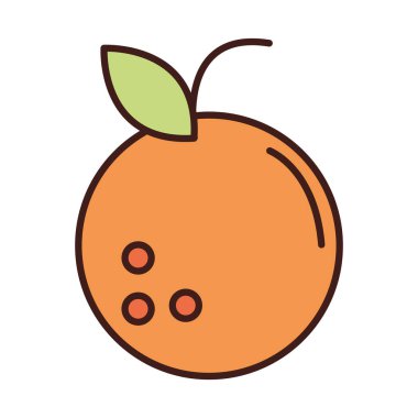 Kahvaltı taze meyve portakalı ve dolgu stili