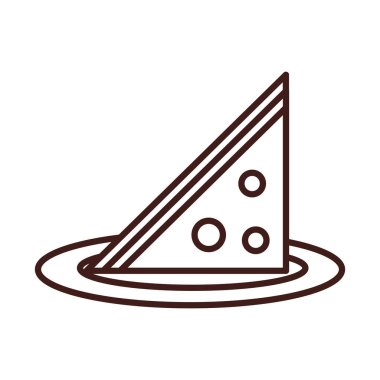 Kahvaltı sandviçi tarzı yemek.