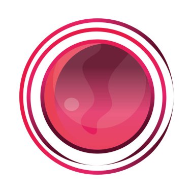 space planet universe solar system galaxy, icon style