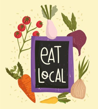 yerel sebzeleri ye organik havuç soğan turpu ve domates taze yiyecek