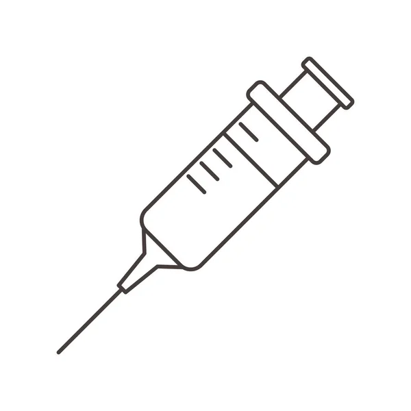 化学医用注射器科学系列风格 — 图库矢量图片