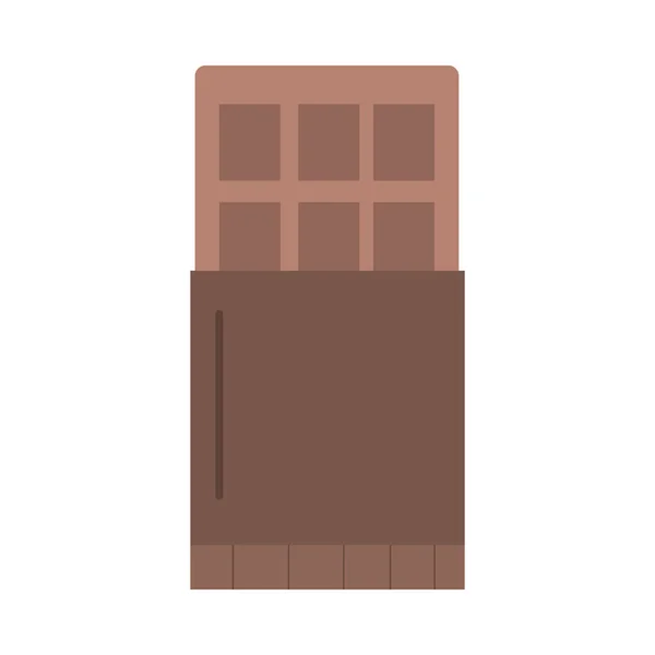 Design de vetor ícone de barra de chocolate —  Vetores de Stock