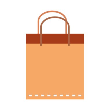 Alışveriş kağıdı simgesi vektör tasarımı
