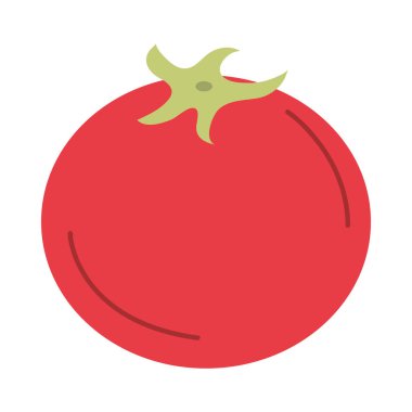 domates sebze ikonu vektör tasarımı
