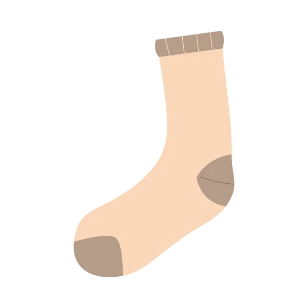 Uzun çorap simgesi vektör tasarımı — Stok Vektör