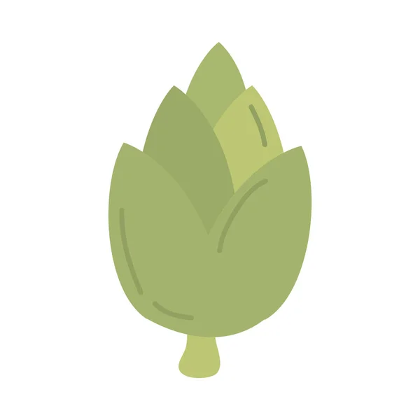 Diseño vector icono de alcachofa vegetal — Vector de stock