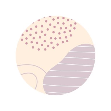 soyut yuvarlak dokusunu vurgula