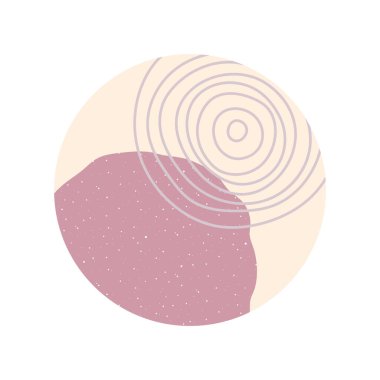 Soyut tasarım biçimindeki kapak çizgilerini vurgula