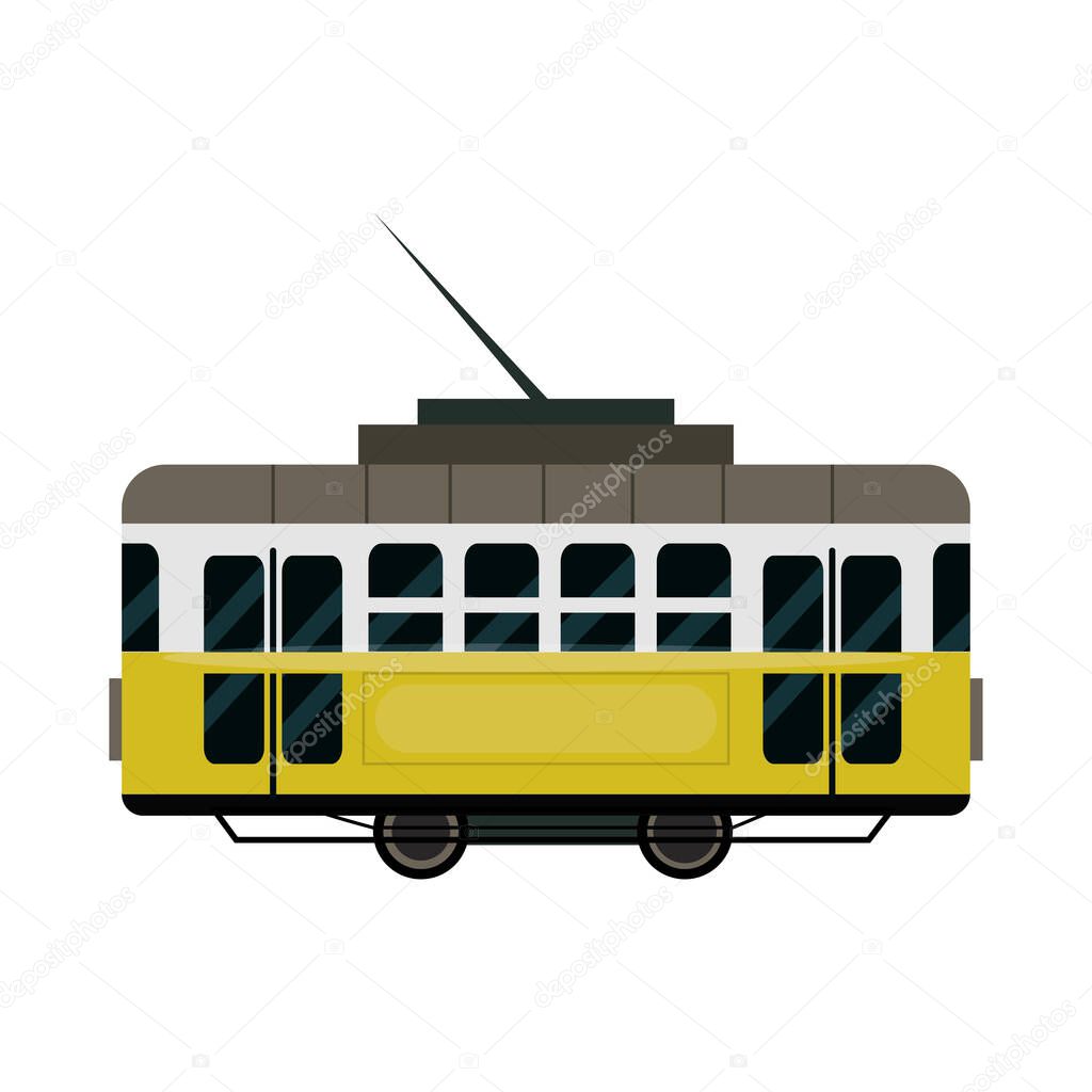 tram train wagon transport city transport