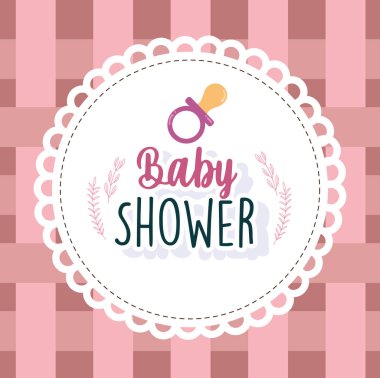 Bebek hediye kartı, yeni doğan emzik çerçevesine hoş geldiniz.