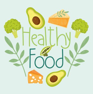 Sağlıklı yiyecek avokado brokoli peynirli kek.