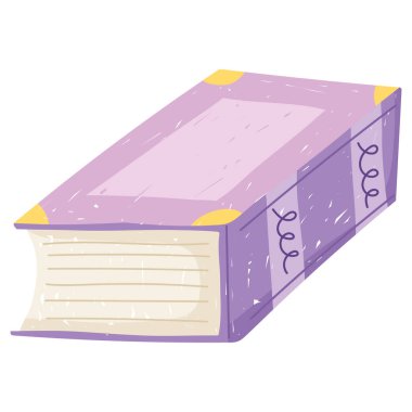 kitap sözlüğü beyaz arkaplanı öğren ve oku