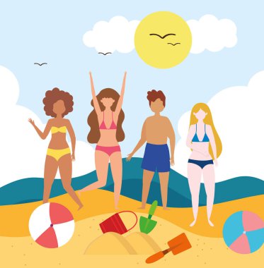 Mutlu insanlar plajı