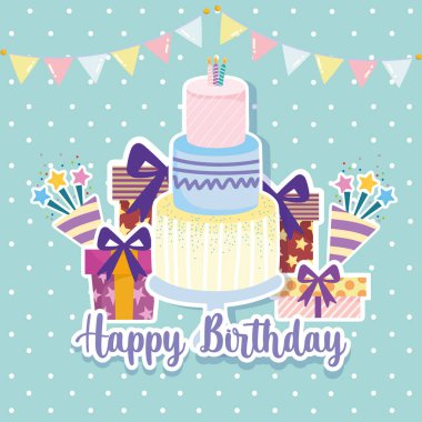 doğum günü tebrik kartı