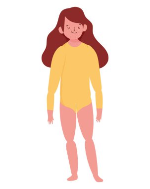 Esmer kız karakteri