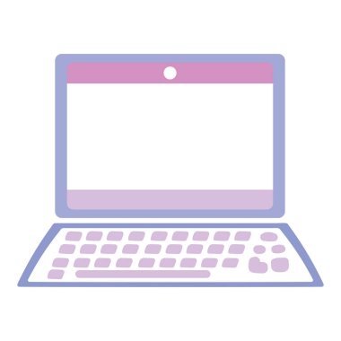 dizüstü bilgisayar aygıtı çizgi filmi