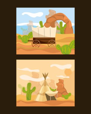 vahşi batı kartları