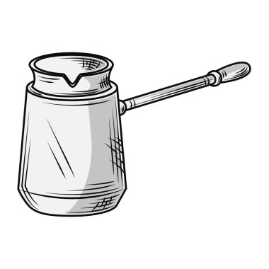 Cezve Türk kahvesi.