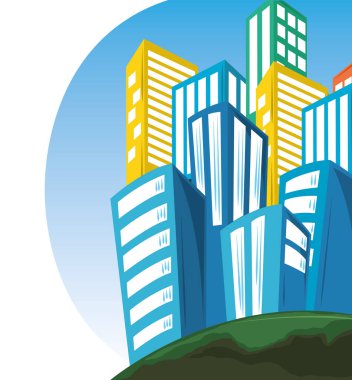 Şehir sokak binası