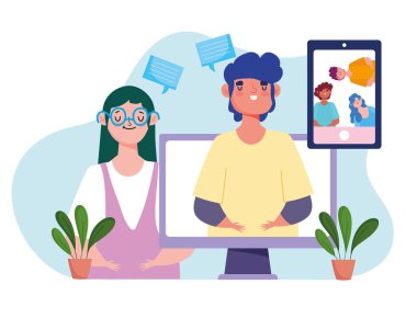 çevrimiçi toplantı arkadaşları