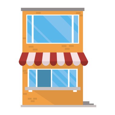 Dükkanın dış binası.