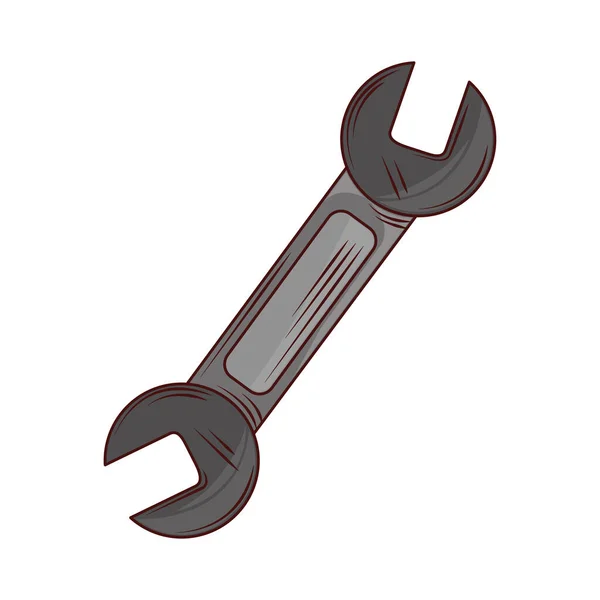 Werkzeugschlüssel reparieren — Stockvektor