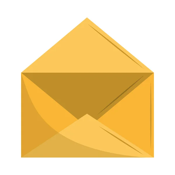 Enveloppe ouverte mail — Image vectorielle