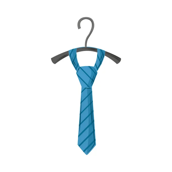 Krawatte auf Kleiderbügel — Stockvektor