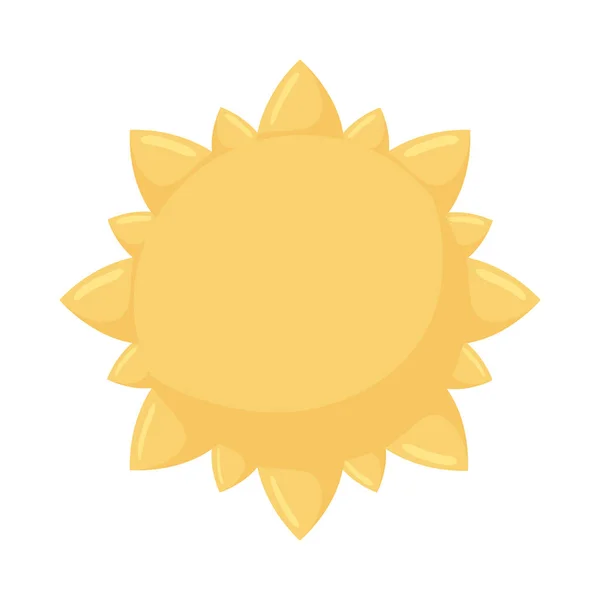 Sun weather hot — Stock Vector