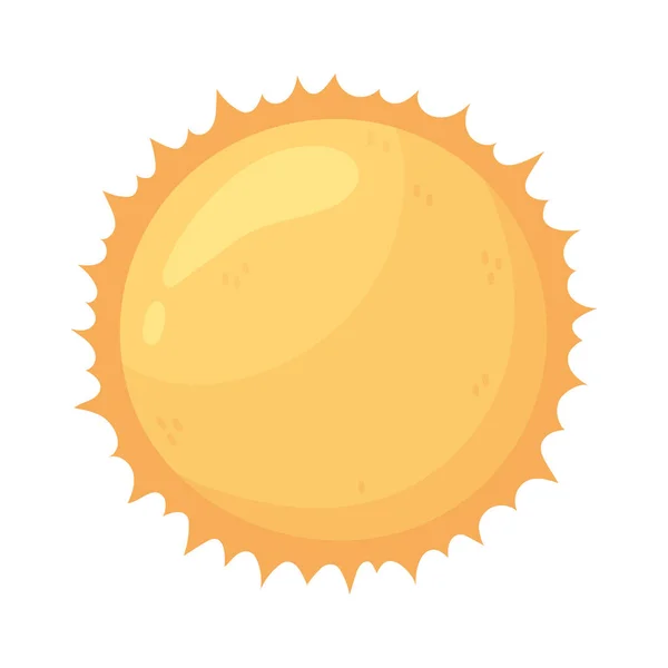 Sun hot weather — Stock Vector