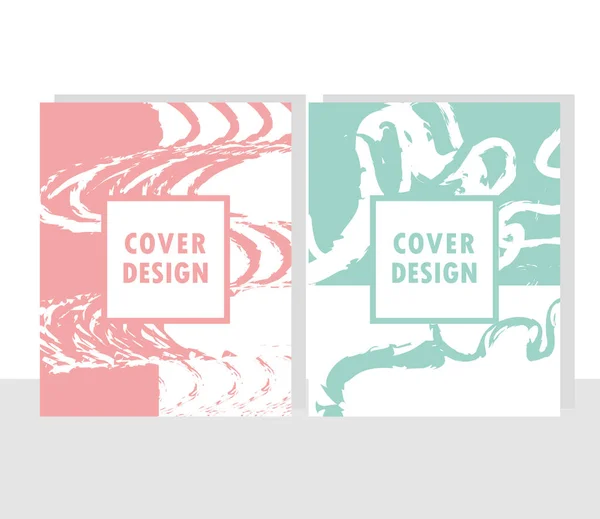 Cover design set — Stock Vector