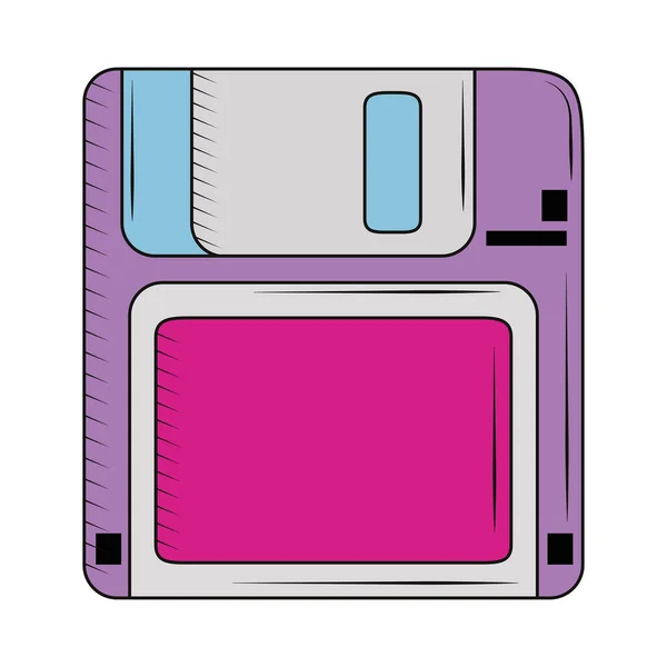 Floppy disk file — Stock Vector