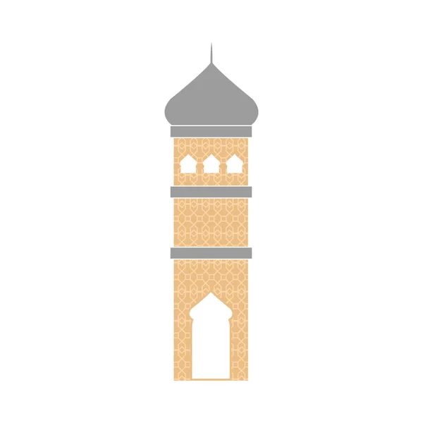 Arquitectura de torre árabe — Vector de stock