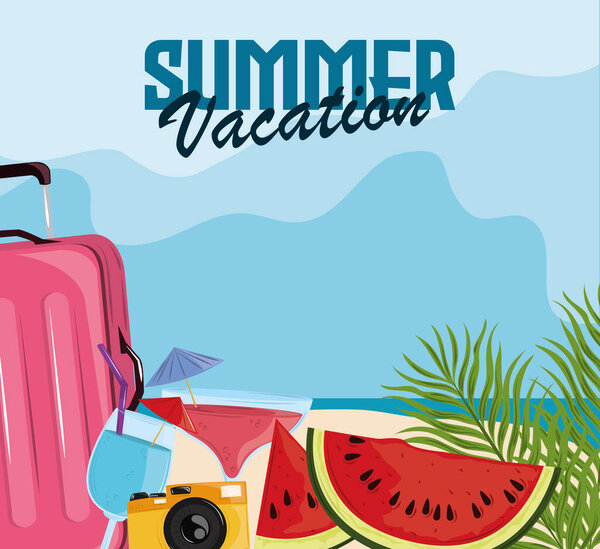 summer vacation banner