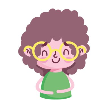 Küçük çocuk çizgi filmi.