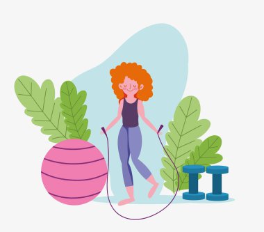 kadın antrenman sporu